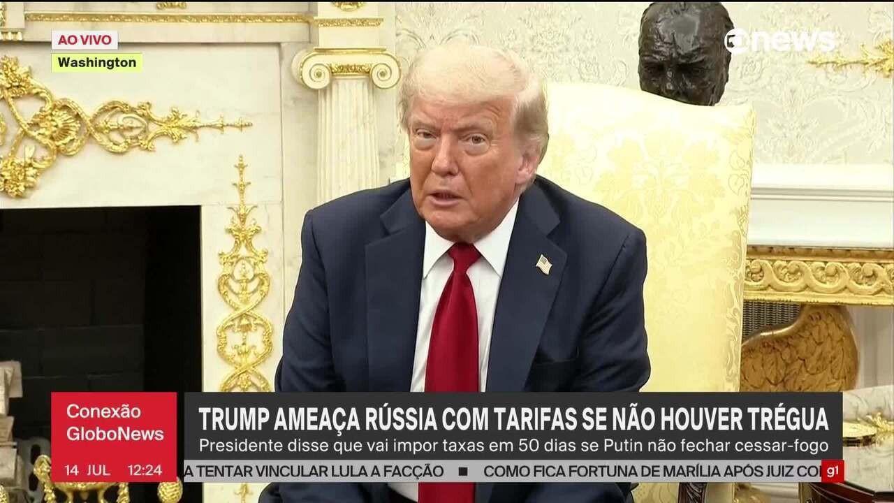 De aliado confiável a alvo de ultimato: como Trump mudou de opinião sobre Putin em seis meses